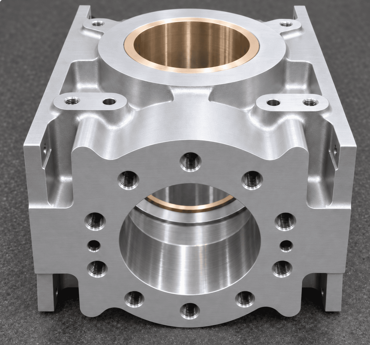 New CNC-finished pump housing
