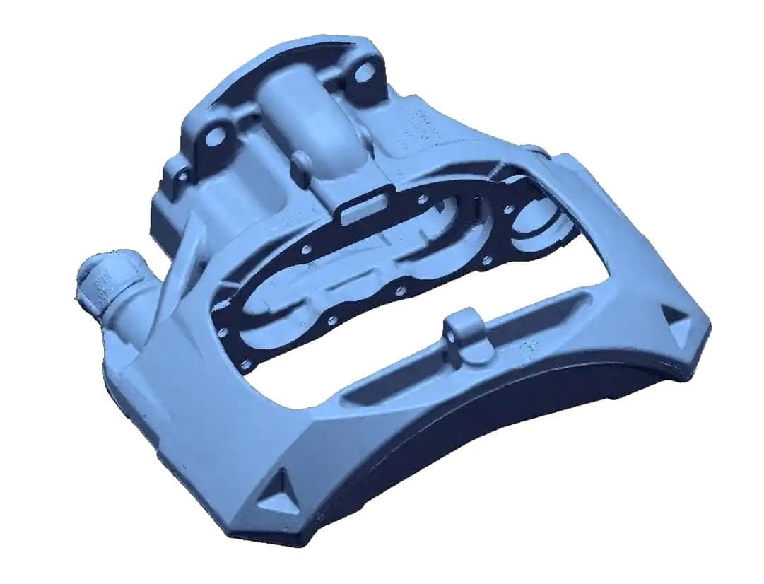 Brake caliper cover scan model