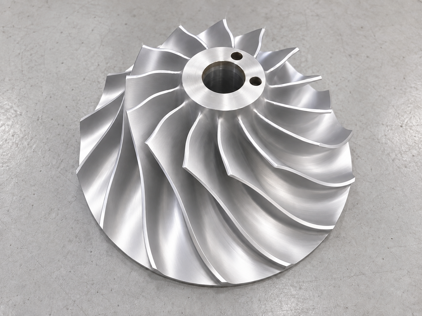 Finished replacement impeller illustration